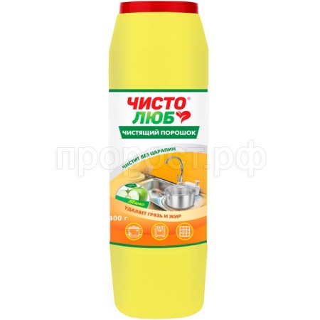 Чистящее ср-во Чистолюб 400 г Яблоко /24шт/ Чистящее ср-во Чистолюб 400 г Яблоко /24шт/