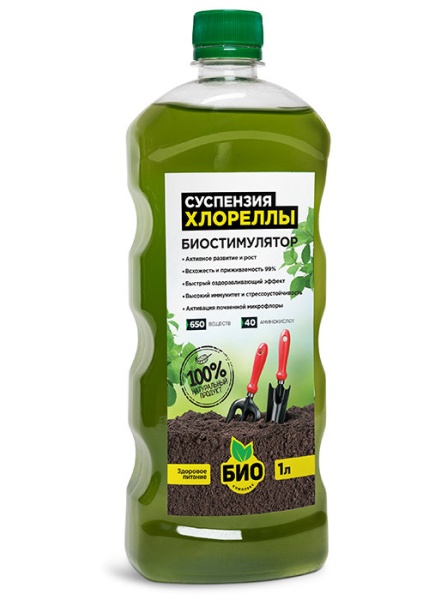 Суспензия Хлореллы 1л 15шт Био-комплекс 